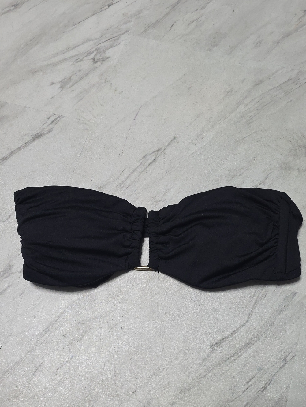 Victoria's Secret Black Bandeau Bikini Top